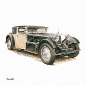 Fotografie k reklamnímu předmětu „NOTIQUE Poznámkový kalendář Classic Cars – Václav Zapadlík, 2026, 30 x 30 cm“
