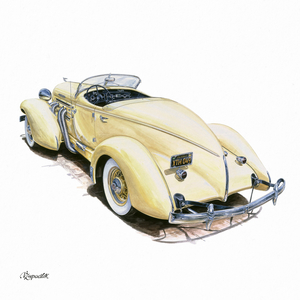 Fotografie k reklamnímu předmětu „NOTIQUE Poznámkový kalendář Classic Cars – Václav Zapadlík, 2026, 30 x 30 cm“