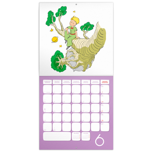 Fotografie k reklamnímu předmětu „NOTIQUE Poznámkový kalendář Malý princ 2026, 30 x 30 cm“