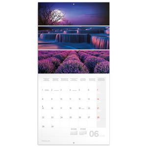 Fotografie k reklamnímu předmětu „NOTIQUE Poznámkový kalendář Paleta 2026, 30 x 30 cm“