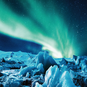 Fotografie k reklamnímu předmětu „NOTIQUE Poznámkový kalendář Polární záře 2026, 30 x 30 cm“