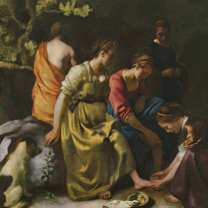 Fotografie k reklamnímu předmětu „NOTIQUE Poznámkový kalendář Johannes Vermeer 2026, 30 x 30 cm“