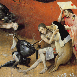 Fotografie k reklamnímu předmětu „NOTIQUE Poznámkový kalendář Hieronymus Bosch 2026, 30 x 30 cm“
