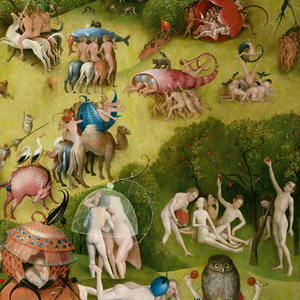 Fotografie k reklamnímu předmětu „NOTIQUE Poznámkový kalendář Hieronymus Bosch 2026, 30 x 30 cm“
