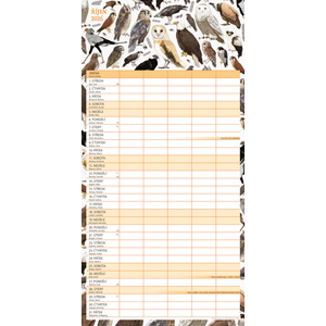 Fotografie k reklamnímu předmětu „NOTIQUE Rodinný plánovací kalendář Animalium 2026, 30 x 30 cm“