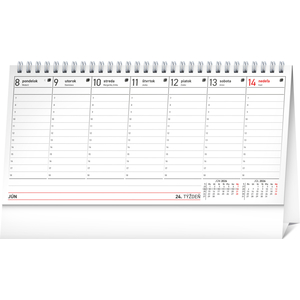 Fotografie k reklamnímu předmětu „NOTIQUE Stolový kalendár Plánovací 2026, 25 x 12,5 cm“