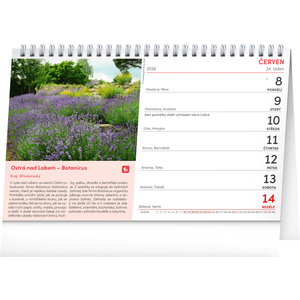 Fotografie k reklamnímu předmětu „NOTIQUE Stolní kalendář Tipy na výlety 2026, 23,1 x 14,5 cm“