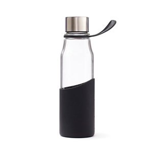 Fotografie k reklamnímu předmětu „Štíhlá skleněná láhev na vodu VINGA“