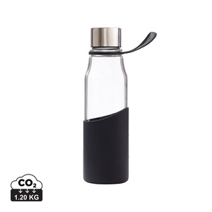 Fotografie reklamního předmětu „Štíhlá skleněná láhev na vodu VINGA“