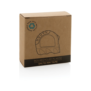 Fotografie k reklamnímu předmětu „Svinovací metr 5m/19mm z RCS recykl. plastu“