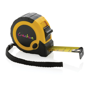 Fotografie k reklamnímu předmětu „Svinovací metr 5m/19mm se stop funkcí z RCS recykl. plastu“