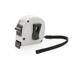 Fotografie k reklamnímu předmětu „Svinovací metr 5m/19mm z RCS recykl. plastu a bambusu“