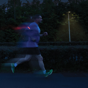 Fotografie k reklamnímu předmětu „USB LED sportovní svítilna Lumi Sprint z RCS RPET“