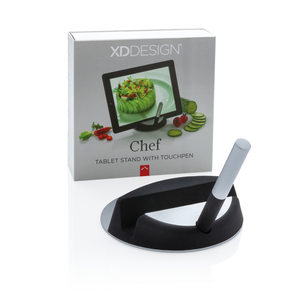 Fotografie k reklamnímu předmětu „Stojan na tablet Chef s dotykovým perem“