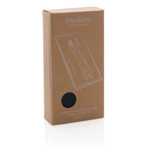 Fotografie k reklamnímu předmětu „Ubrousky Ukiyo ze 180g recyklované bavlny AWARE™“