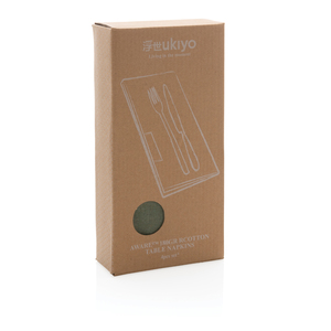 Fotografie k reklamnímu předmětu „Ubrousky Ukiyo ze 180g recyklované bavlny AWARE™“