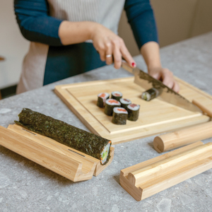 Fotografie k reklamnímu předmětu „Bambusová sada na přípravu sushi Ukiyo“