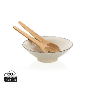 Fotografie reklamního předmětu „Salátová mísa s bambusovou naběračkou Ukiyo“