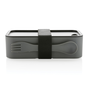 Fotografie k reklamnímu předmětu „Krabička na jídlo s příborem z GRS recyklovaného PP“