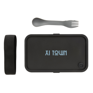 Fotografie k reklamnímu předmětu „Krabička na jídlo s příborem z GRS recyklovaného PP“