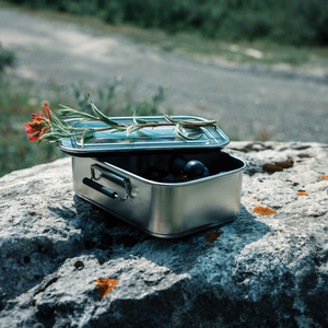 Fotografie k reklamnímu předmětu „Nepropustná krabička na jídlo z RCS recyklované oceli“