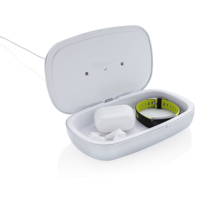 Fotografie k reklamnímu předmětu „UV-C sterilizační box s bezdrátovým nabíjením 5W Rena“