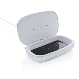Fotografie k reklamnímu předmětu „UV-C sterilizační box s bezdrátovým nabíjením 5W Rena“