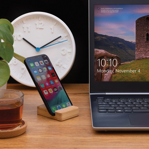 Fotografie k reklamnímu předmětu „Bambusový stojánek na telefon“