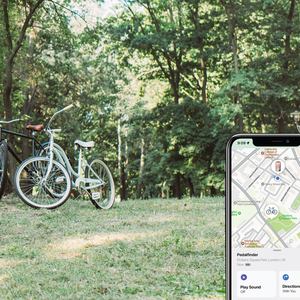 Fotografie k reklamnímu předmětu „Zvonek na kolo s lokátorem Pedalfinder“