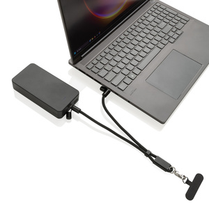 Fotografie k reklamnímu předmětu „Nastavitelný telef. popruh na zápěstí LoopAmp 60W z RCS RPET“