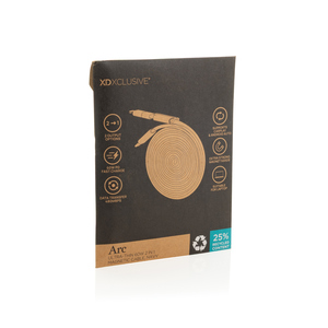 Fotografie k reklamnímu předmětu „Ultra tenký magnetický nabíjecí kabel 60W 2 v 1“