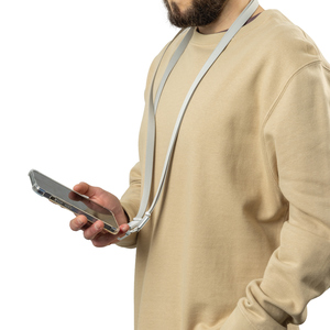 Fotografie k reklamnímu předmětu „Crossbody lanyard Nivo RCS z recyklovaného PET“