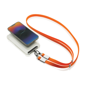 Fotografie k reklamnímu předmětu „Crossbody lanyard Nivo RCS z recyklovaného PET“