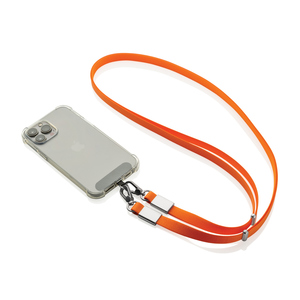 Fotografie k reklamnímu předmětu „Crossbody lanyard Nivo RCS z recyklovaného PET“