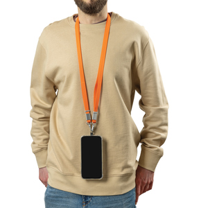 Fotografie k reklamnímu předmětu „Crossbody lanyard Nivo RCS z recyklovaného PET“