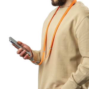 Fotografie k reklamnímu předmětu „Crossbody lanyard Nivo RCS z recyklovaného PET“