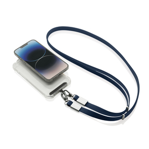 Fotografie k reklamnímu předmětu „Crossbody lanyard Nivo RCS z recyklovaného PET“