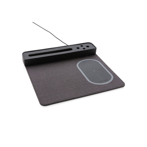 Fotografie k reklamnímu předmětu „Air podložka pod myš s bezdrátovým nabíjením a USB“