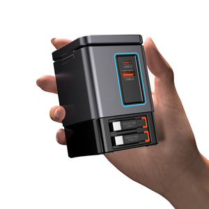 Fotografie k reklamnímu předmětu „GAN adaptér 105W se svin. kabelem Urban Vitamin Sacramento“