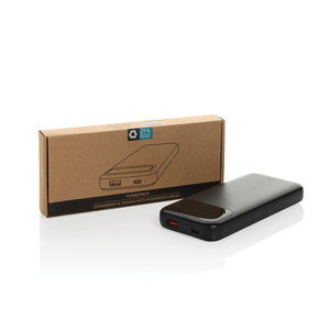 Fotografie k reklamnímu předmětu „Powerbanka Turbopack 10000mAh s integr. kabely z RCS plastu“