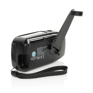 Fotografie k reklamnímu předmětu „Nouzové rádio RescueWave RCS z recyklovaného plastu“