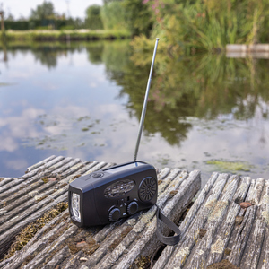 Fotografie k reklamnímu předmětu „Nouzové rádio RescueWave RCS z recyklovaného plastu“