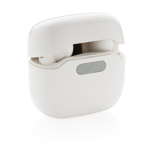 Fotografie k reklamnímu předmětu „TWS sluchátka v UV-C sterilizační nabíjecí krabičce“