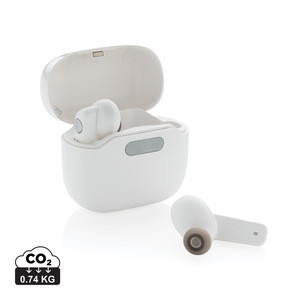 Fotografie reklamního předmětu „TWS sluchátka v UV-C sterilizační nabíjecí krabičce“