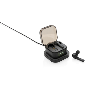 Fotografie k reklamnímu předmětu „TWS sluchátka do uší v bezdrátově nabíjecí krabičce“