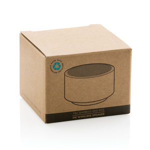 Fotografie k reklamnímu předmětu „Bezdrátový reproduktor 3W z bambusu a RCS rABS“