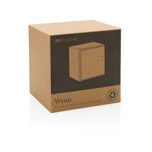 Fotografie k reklamnímu předmětu „Bezdrátový reproduktor Wynn 5W z bambusu“