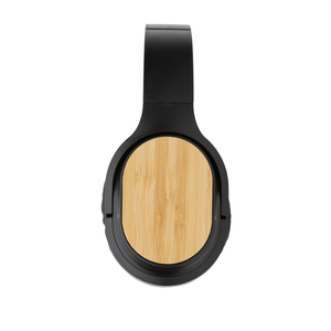 Fotografie k reklamnímu předmětu „Bezdrátová sluchátka Elite z bambusu a RCS recykl. ABS“