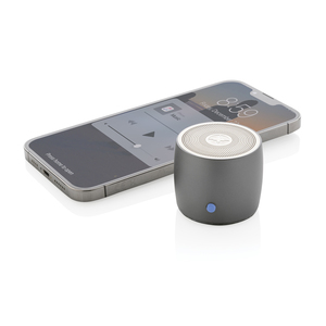 Fotografie k reklamnímu předmětu „Basový reproduktor Swiss Peak 3W z RCS recykl. hliníku“