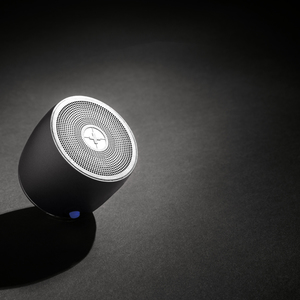 Fotografie k reklamnímu předmětu „Basový reproduktor Swiss Peak 3W z RCS recykl. hliníku“